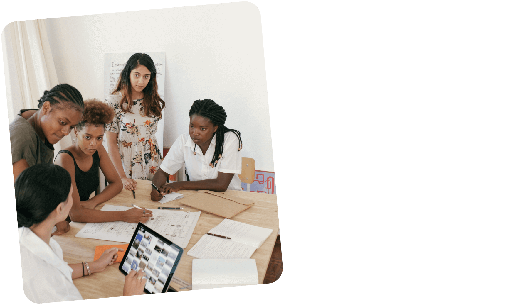 a business person using a website